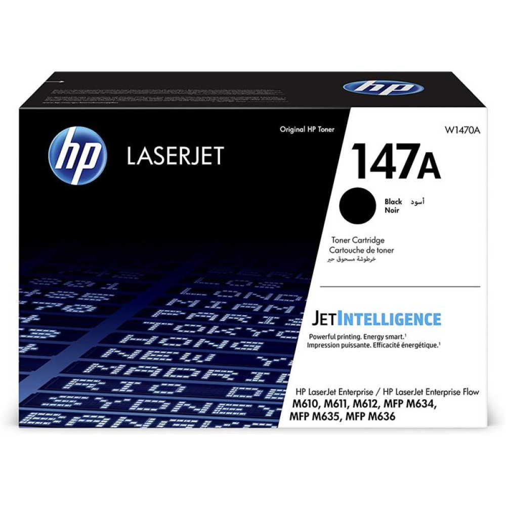 Картридж HP 147A LJ MFP M611/M612/M635/M636 Black (10 500стор)