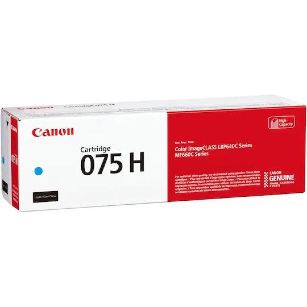 Картридж Canon 075H MF664Cdw/MF667Cdw/LBP646Cdw/LBP647Cdw Cyan (2500 стор.)