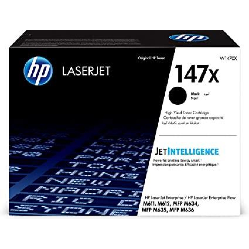 Картридж HP 147X LJ MFP M611/M612/M635/M636 Black (25 200стор)