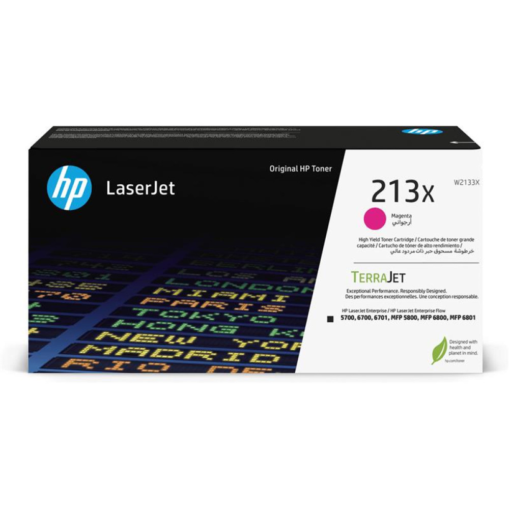 Картридж HP 213X CLJ Ent 5700/6700/6701, MFP 5800/6800 Magenta (6000 стор)