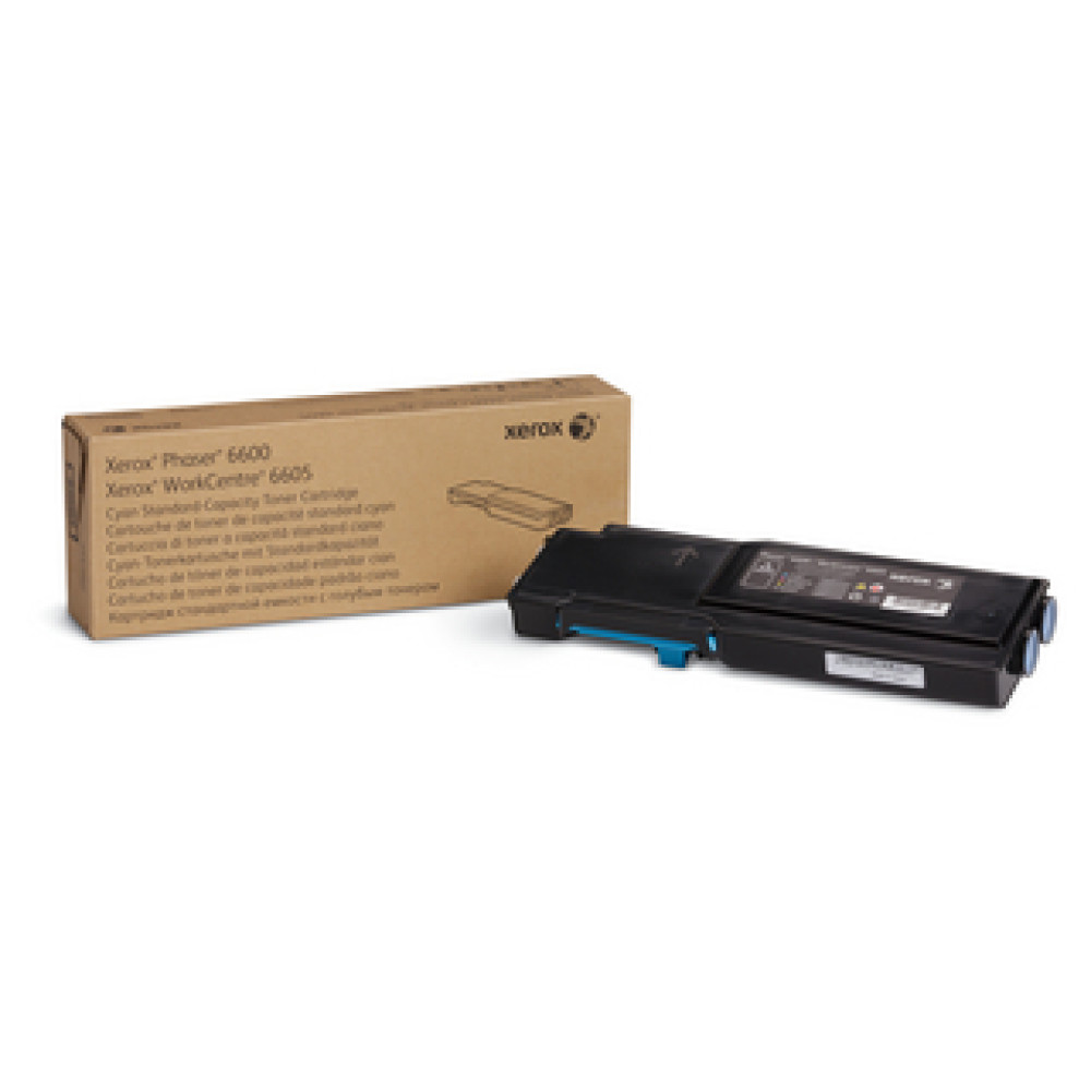 Тонер картридж Xerox PH6600/WC6605 Cyan (Max)