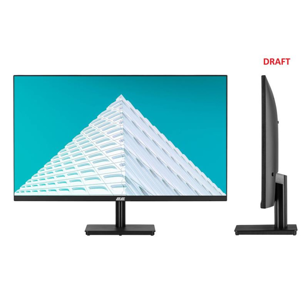 Монітор 2E 23.8" C2426B D-Sub, HDMI, IPS, 144Hz, FreeSync