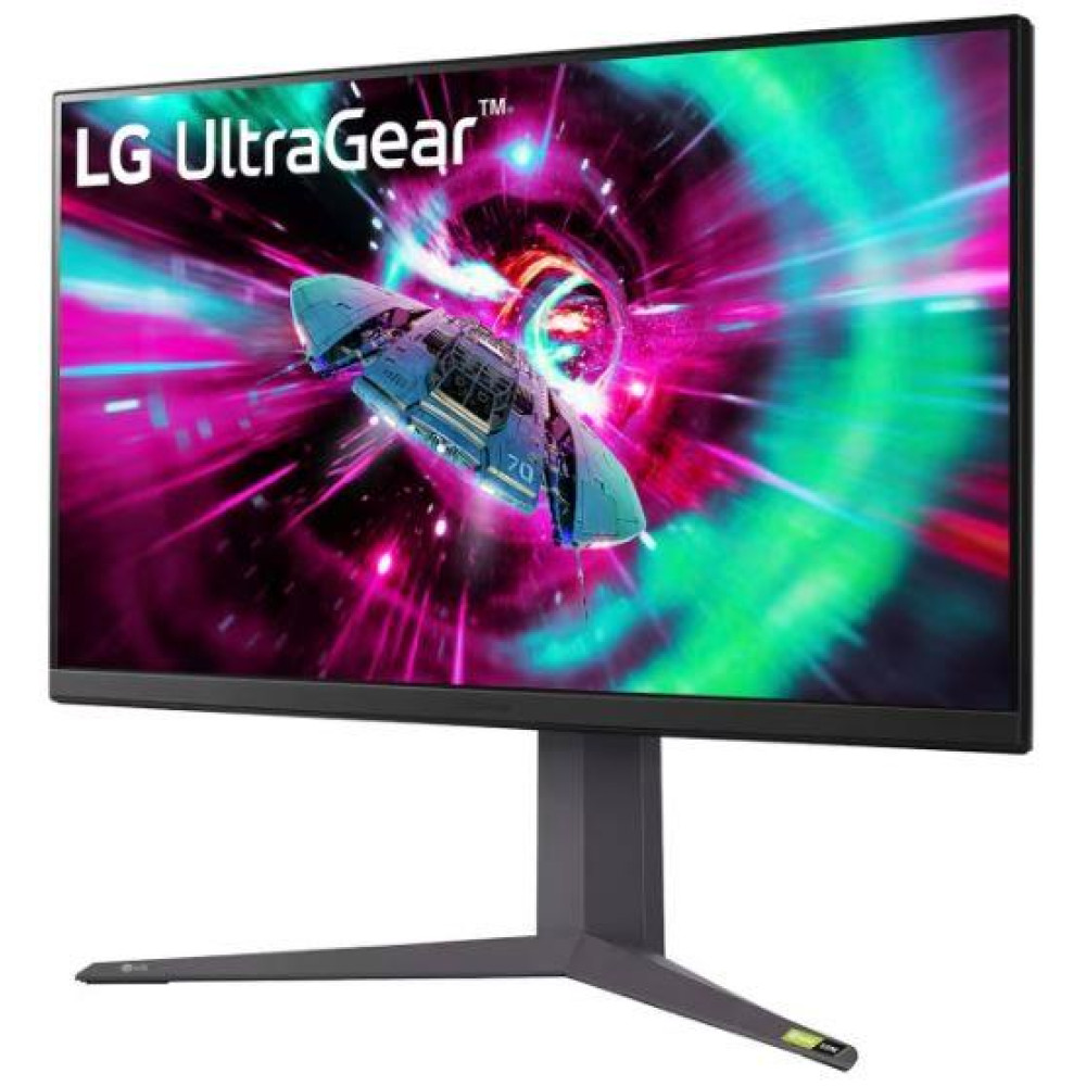 Монітор LG 31.5" 32GR93U-B 2xHDMI, DP, USB, Audio, IPS, 3840x2160, 144Hz, 1ms, DCI-P3 95%, G-SYNC, FreeSync, Pivot, HDR400