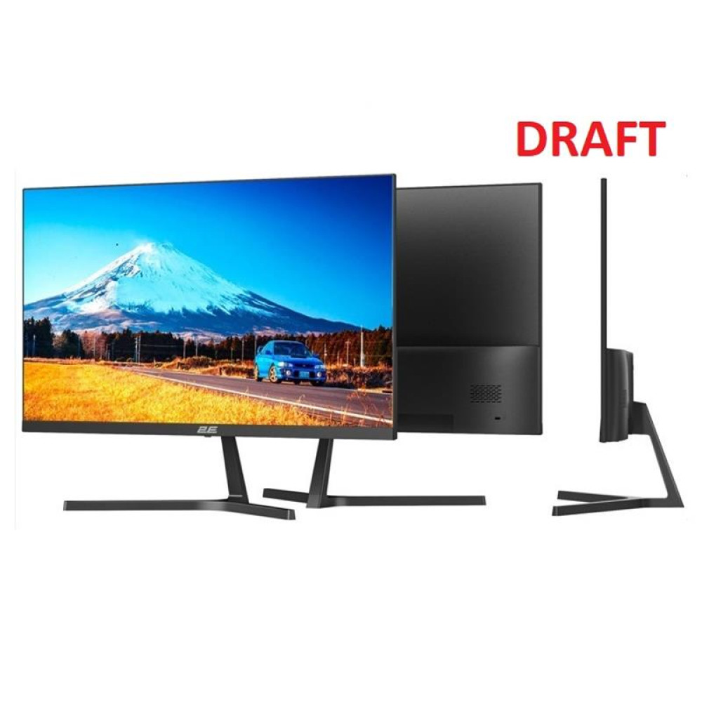 Монітор 2E 27" H2725B HDMI, DP, ММ, IPS, 2560x1440, 100Hz, FreeSync