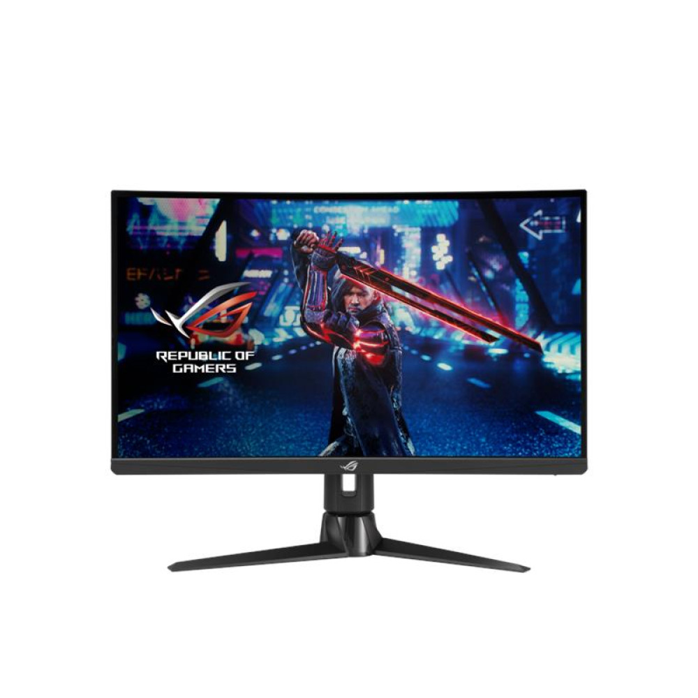 Монітор Asus 27" ROG Strix XG27AQV 2xHDMI, DP, Audio, IPS, 2560x1440, 170Hz, 1ms, sRGB 120%, CURVED, AdaptiveSync, Pivot, HDR400