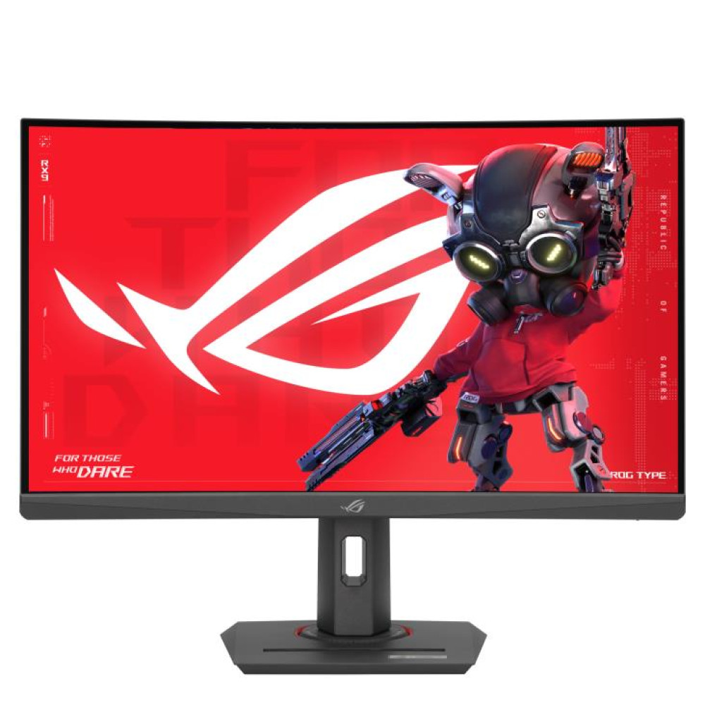 Монітор Asus 27" ROG Strix XG27WCMS HDMI, DP, USB-C, Audio, VA, 2560x1440, 280Hz, 1ms, sRGB 125%, CURVED, AdaptiveSync, HAS, HDR400