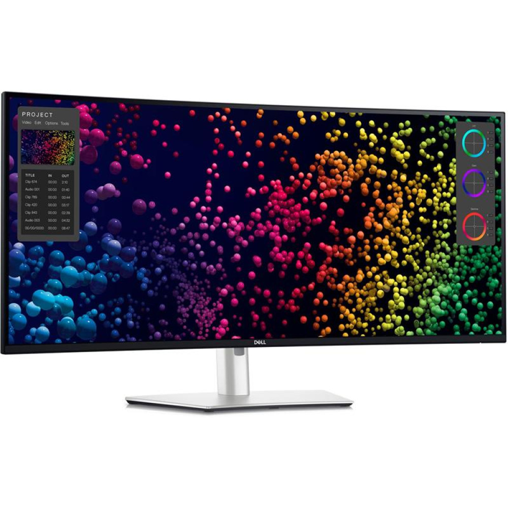 Монітор DELL 40" U4025QW HDMI, DP, USB-C, Thunderbolt, MM, RJ-45, IPS Black, 5120x2160, 21:9, 120Hz, DCI-P3 99%, CURVED, HAS