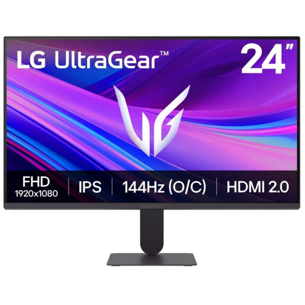 Монітор LG 23.8" 24G411A-B HDMI, DP, Audio, IPS 120Hz, 1ms, sRGB 99%, G-SYNC, FreeSync, HDR10
