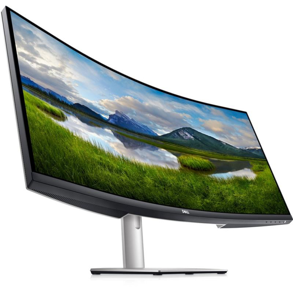 Монітор DELL 34" S3422DW 2xHDMI, DP, USD3.0, MM, VA, 3440x1440, CURVED, sRGB 99%, HAS, FreeSync