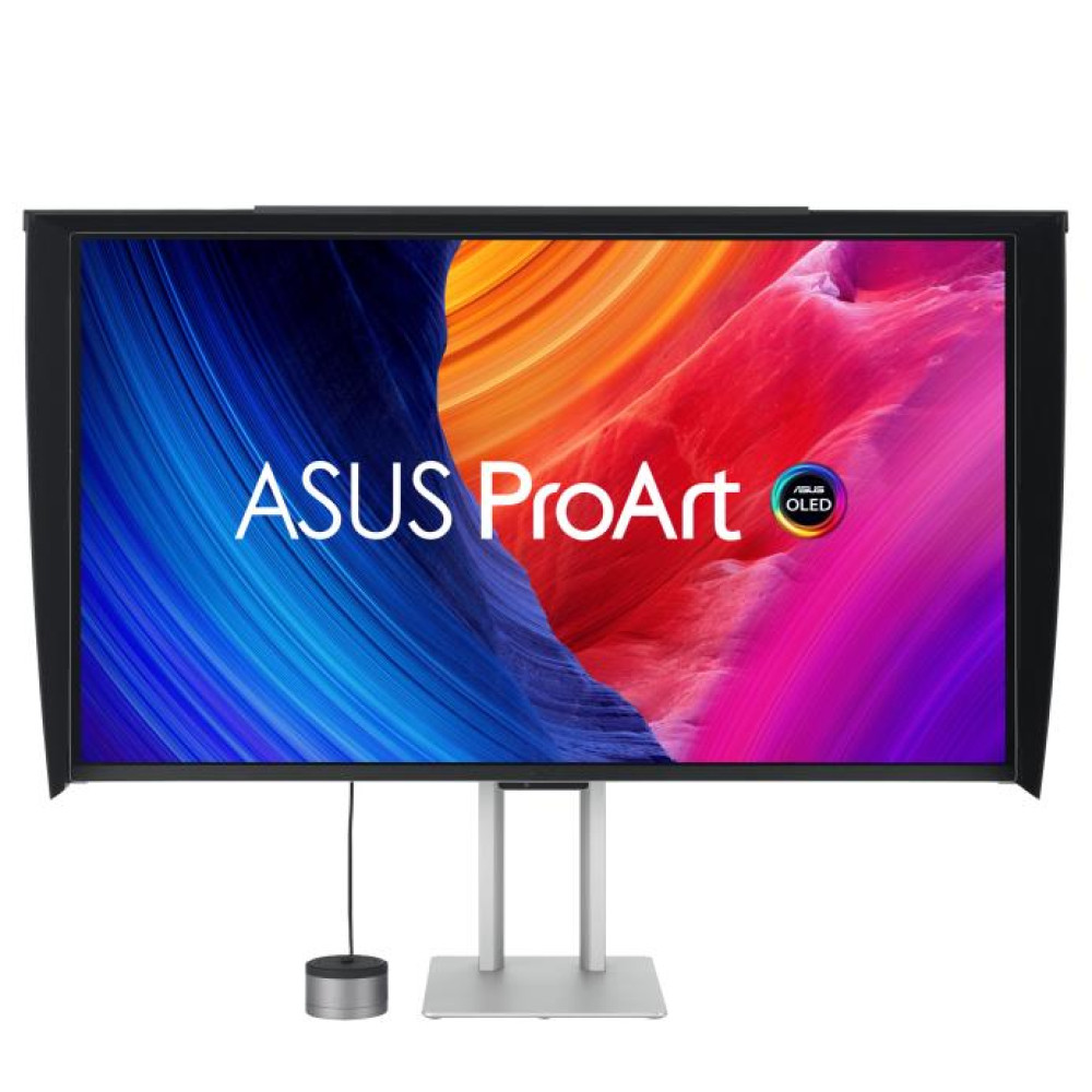 Монітор Asus 31.5" ProArt OLED PA32UCDMR-K HDMI, DP, USB-C, 2xThunderbolt, USB, MM, QD-OLED, 3840x2160, 240Hz, 0.1ms, DCI-P3 99%, Pivot, HDR400