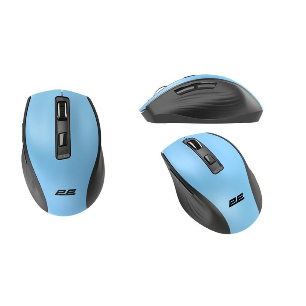 Миша 2E MF250 Silent WL Blue