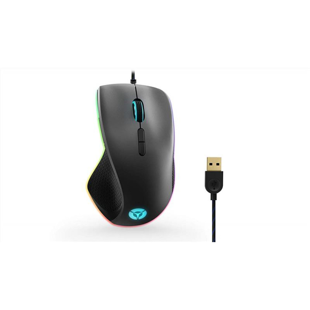 Миша Lenovo Legion M500 Gaming Mouse, RGB, USB-A, чорний