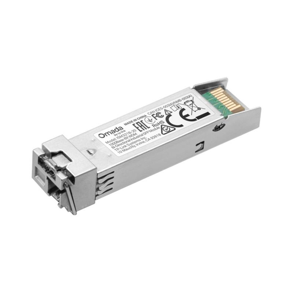 Промисловий трансивер SFP TP-LINK ISM321B 1x1000BaseBX, SM, WDM, 20km LC Промисловий трансивер SFP TP-LINK ISM321B 1x1000BaseBX, SM, WDM, 20km LC