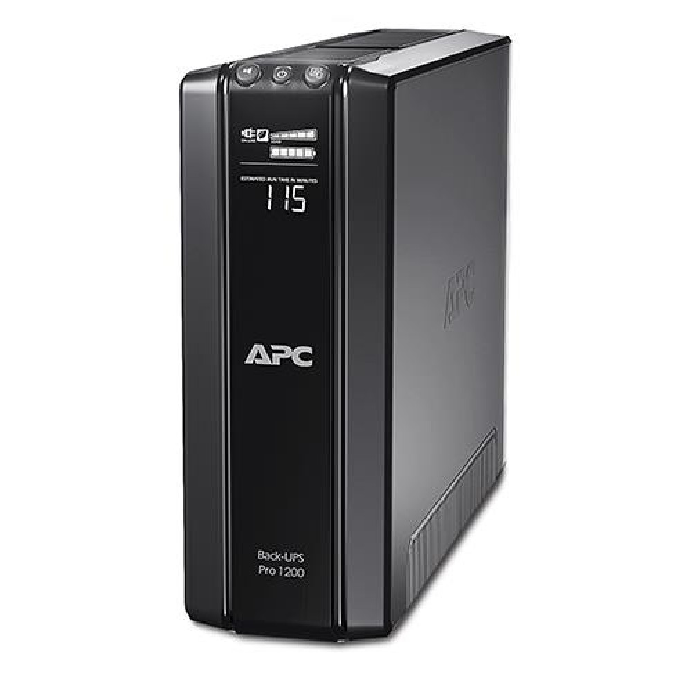 Джерело безперебійного живлення APC Back-UPS Pro 1200VA/720W, LCD, USB, 3+3 Schuko