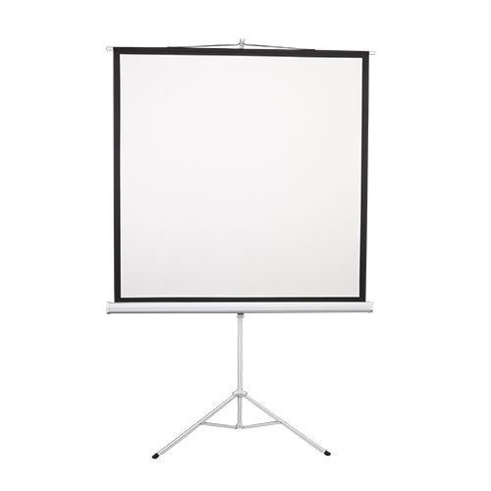 Екран на тринозі 2E 1:1, 80", 1.45x1.45 м, MW
