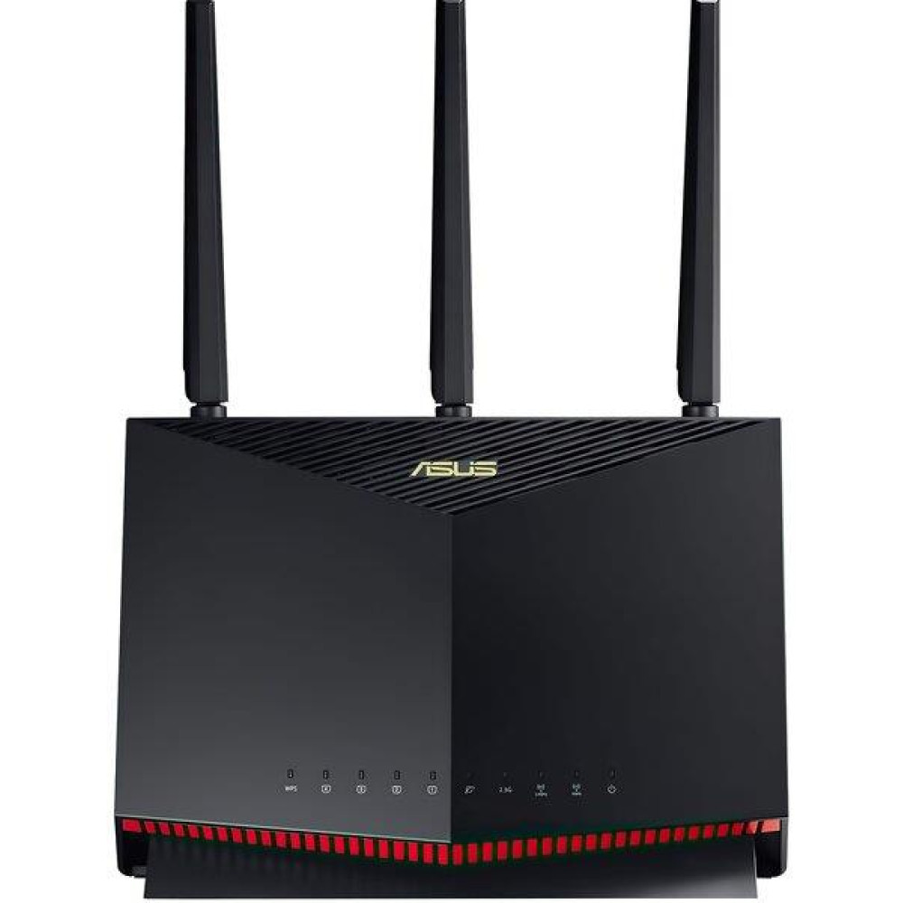 Маршрутизатор ASUS RT-AX86U PRO AX5700 4xGE LAN 1xGE WAN 1x2.5GE WAN/LAN 1xUSB3.2 1xUSB2.0 MU-MIMO OFDMA MESH