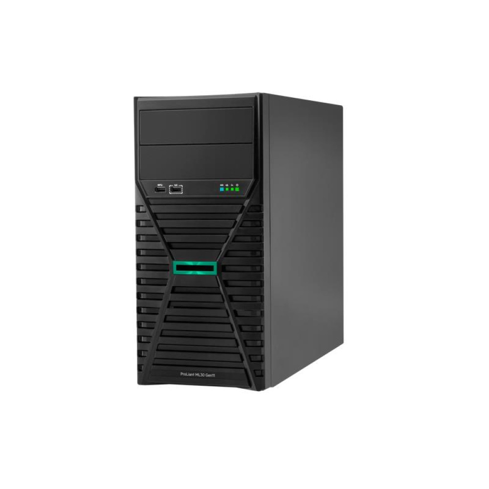 Сервер HPE ML30 Gen11 E-2414 2.6GHz/4-core/1P, 32GB-DR, 4LFF-NHP, 350W, Tower, iLo STD, 3Y Warranty [Замовлення 30 днів]
