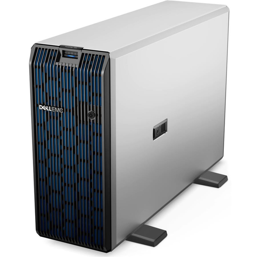 Сервер Dell EMC PowerEdge T550 8LFF, 2P Xeon Silver 4316, 4x16GB, 4x16TB HDD SATA, BOSS-S2 M.2 2x480GB, H755, 2x1Gb Base-T, iDRAC9Ent, RPS 1100W, 3Yr PS NBD, TW