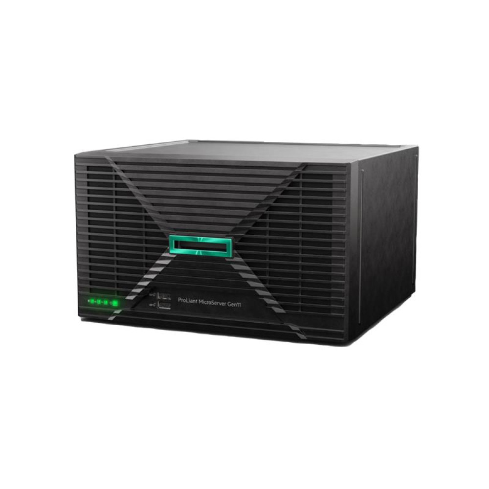 Сервер HPE MicroServer Gen11 E-2434 3.4GHz/4-core/P1, 32GB-U, 4LFF-NHP, 2x4TB HDD, 180W, Tower, iLo STD, 1Y Warranty [Замовлення 30 днів]
