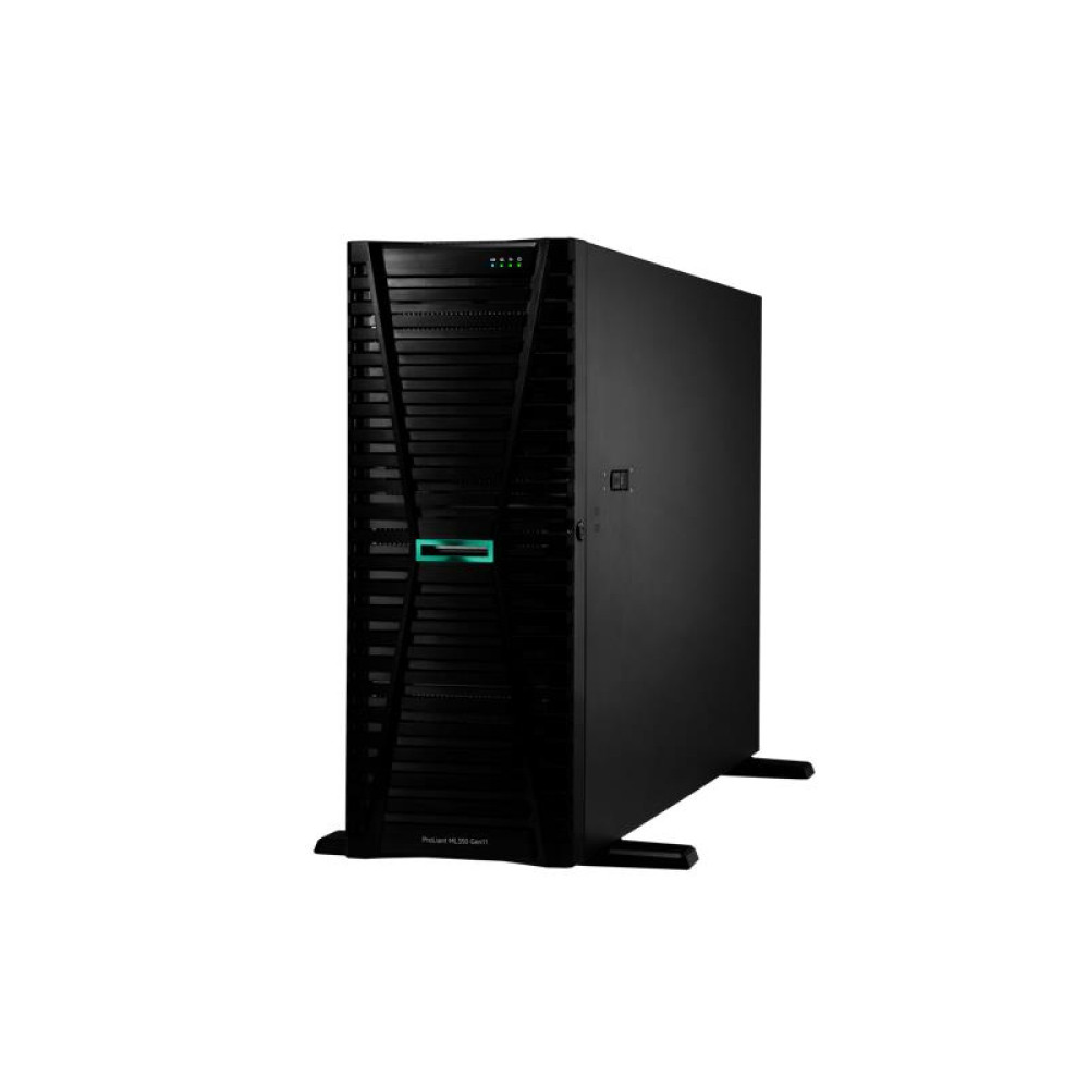 Сервер HPE ML350 Gen11 4509Y 2.6GHz/8-core/1P, 2x32GB, 8SFF, 4x1GbE, MR408i-o, 2x480GB, 2x1000W, Tower, iLo STD, 3Y Warranty [Замовлення 30 днів]