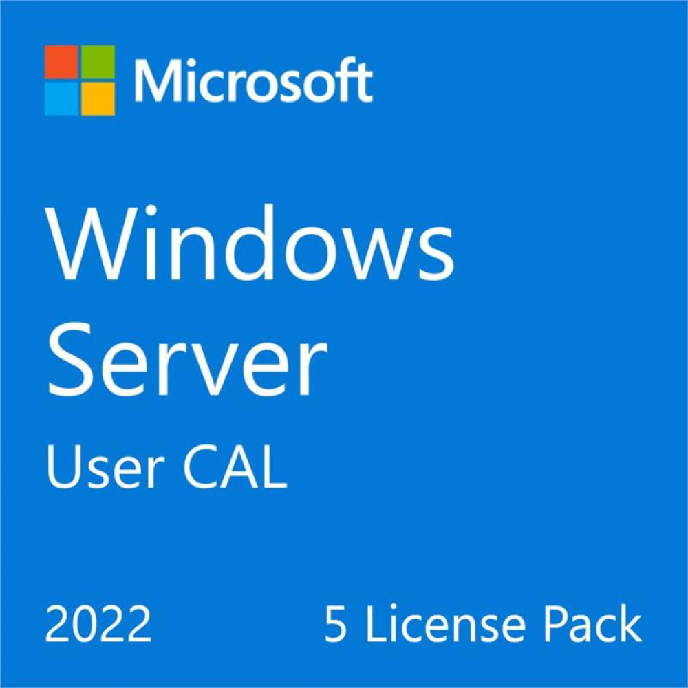 Примірник ПЗ Microsoft Windows Server 2022 CAL 5 User англ, ОЕМ без носія