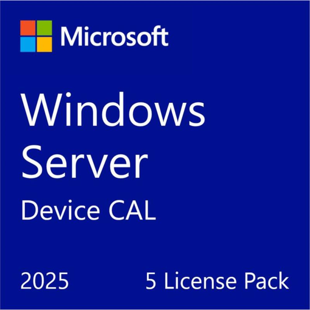 Примірник ПЗ Microsoft Windows Server 2025 CAL 5 Device англ, ОЕМ без носія
