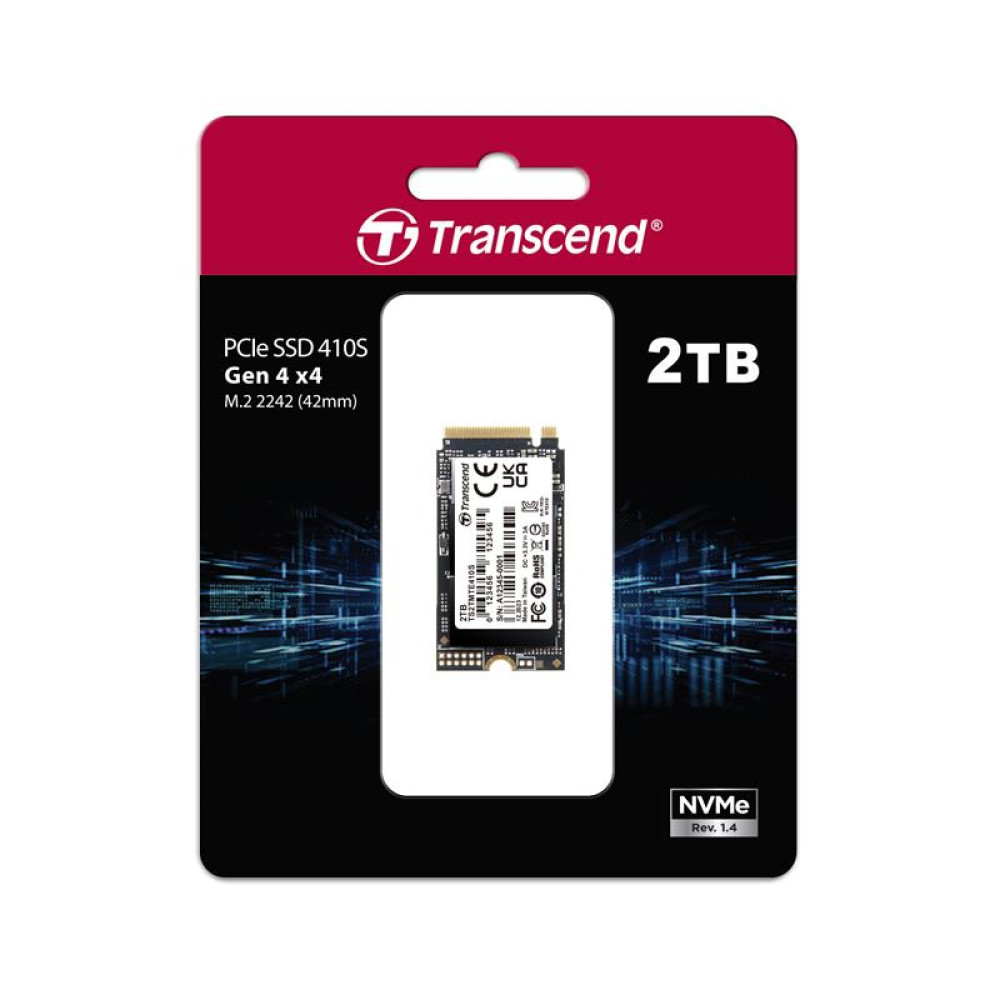Накопичувач SSD Transcend M.2 2TB PCIe 4.0 MTE410S 2242