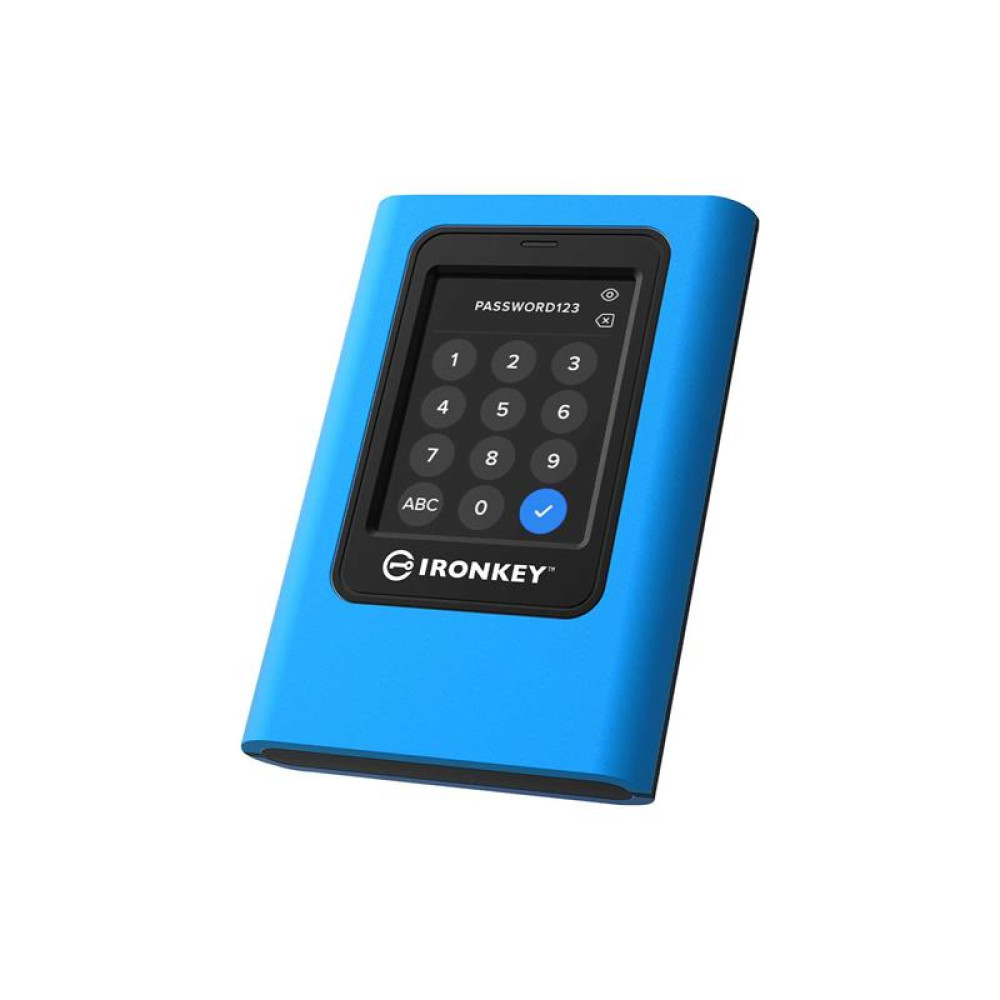 Портативний SSD Kingston IronKey 7.68TB USB 3.2 Gen 1 Type-C VP80