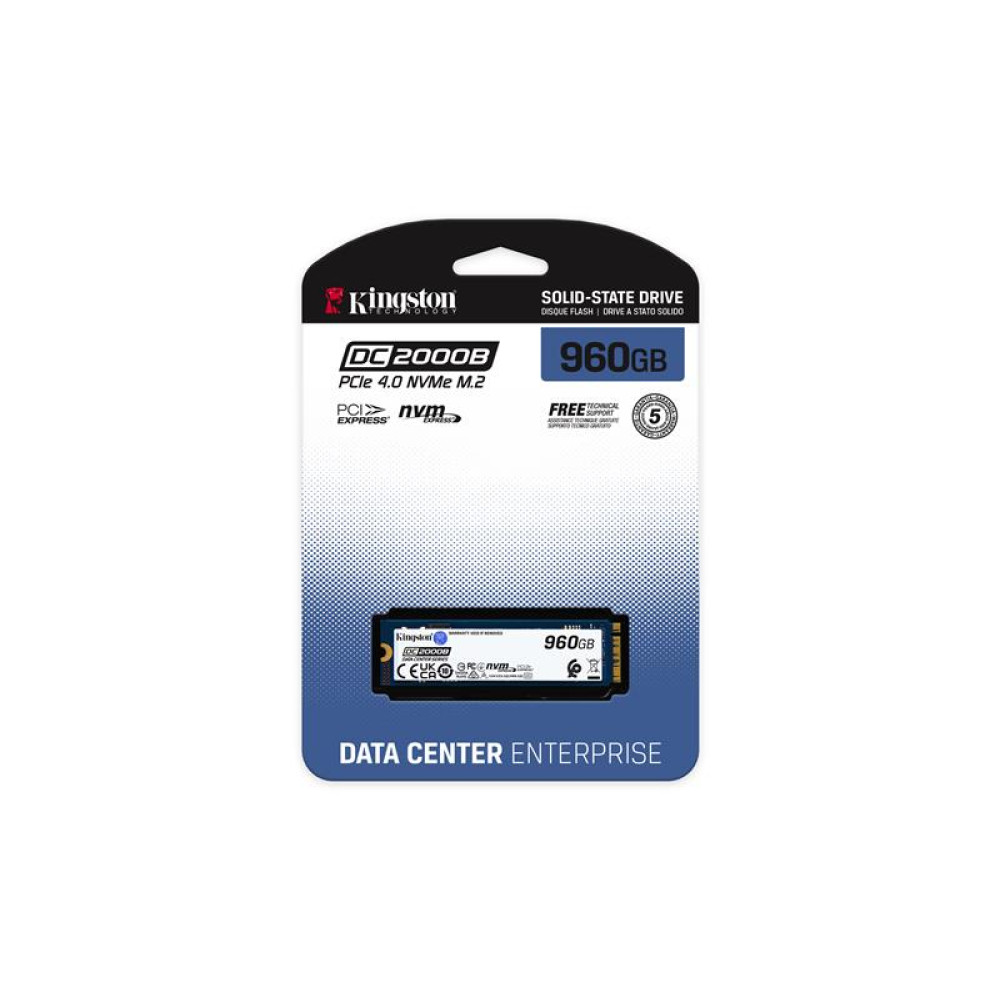 Накопичувач SSD Kingston M.2 960GB PCIe 4.0 DC2000B