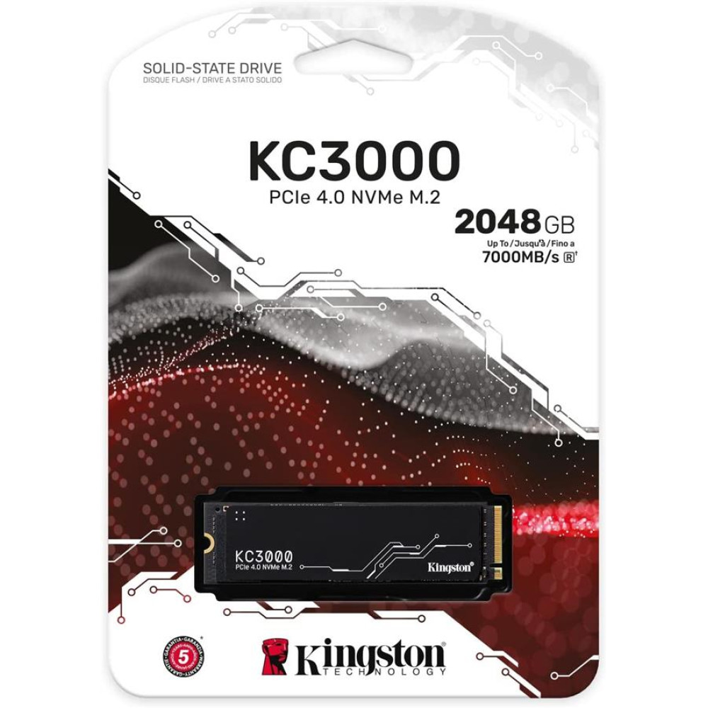 Накопичувач SSD Kingston M.2 2TB PCIe 4.0 KC3000