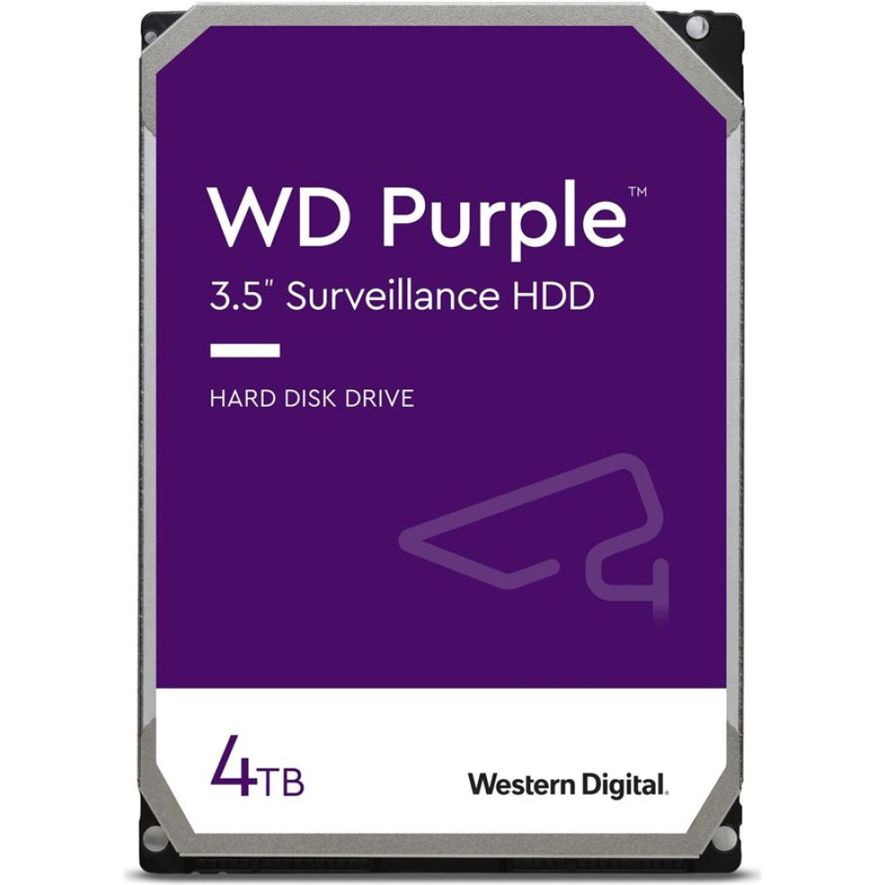 Жорсткий диск WD 4TB 3.5" 256MB SATA Purple Surveillance