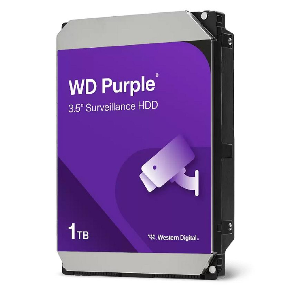 Жорсткий диск WD 1TB 3.5" 5400 64MB SATA Purple Surveillance