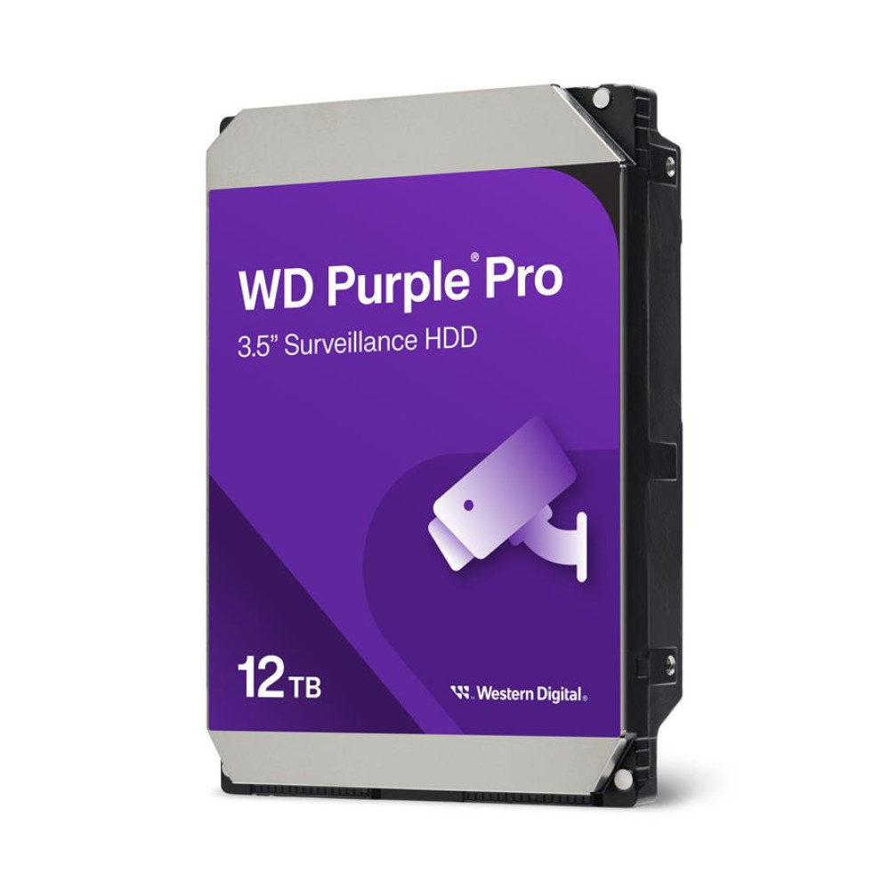 Жорсткий диск WD 12TB 3.5" 7200 512MB SATA Purple Pro Surveillance