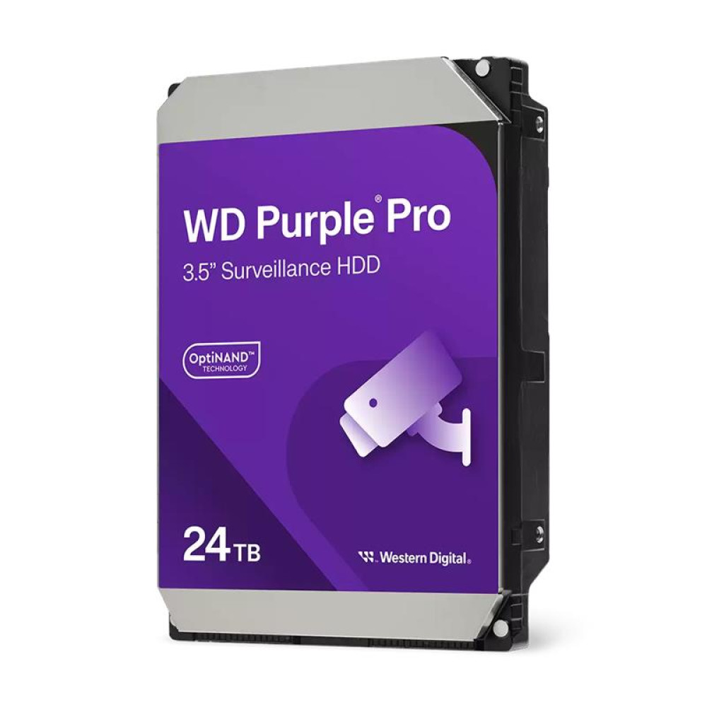 Жорсткий диск WD 24TB 3.5" 7200 512MB SATA Purple Pro Surveillance