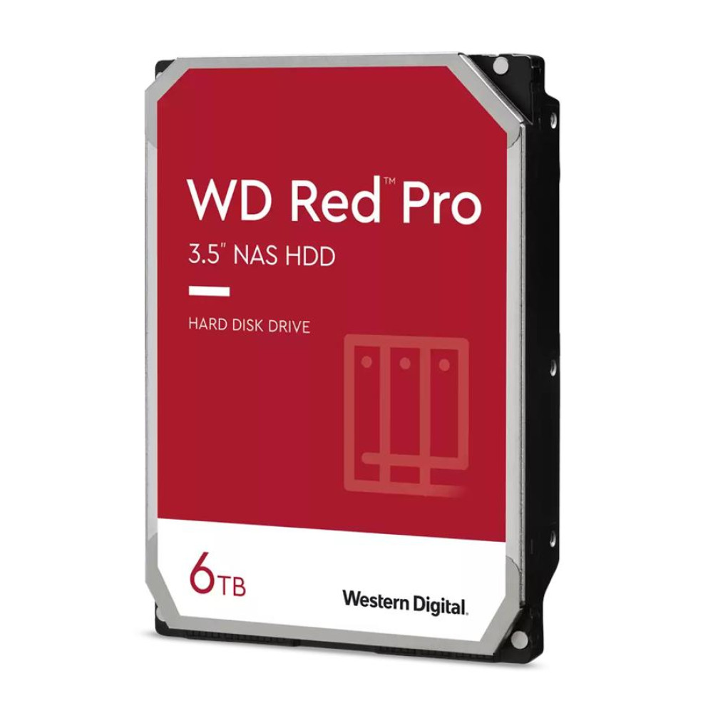 Жорсткий диск WD 6TB 3.5" 7200 256MB SATA Red Pro NAS