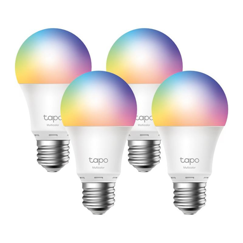 Розумна багатобарвна Wi-Fi лампа TP-LINK Tapo L530E 4шт N300