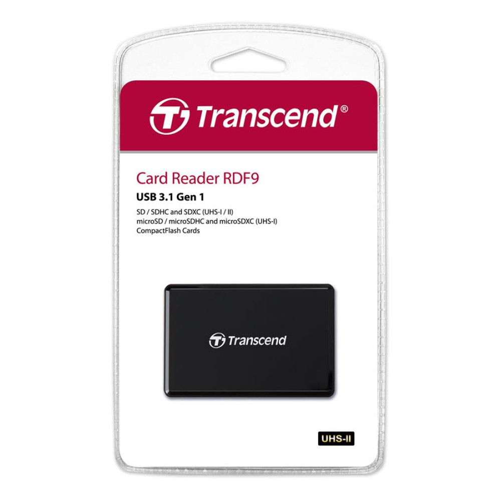 Кардрідер Transcend USB 3.1 UHS-II Multi Card Black