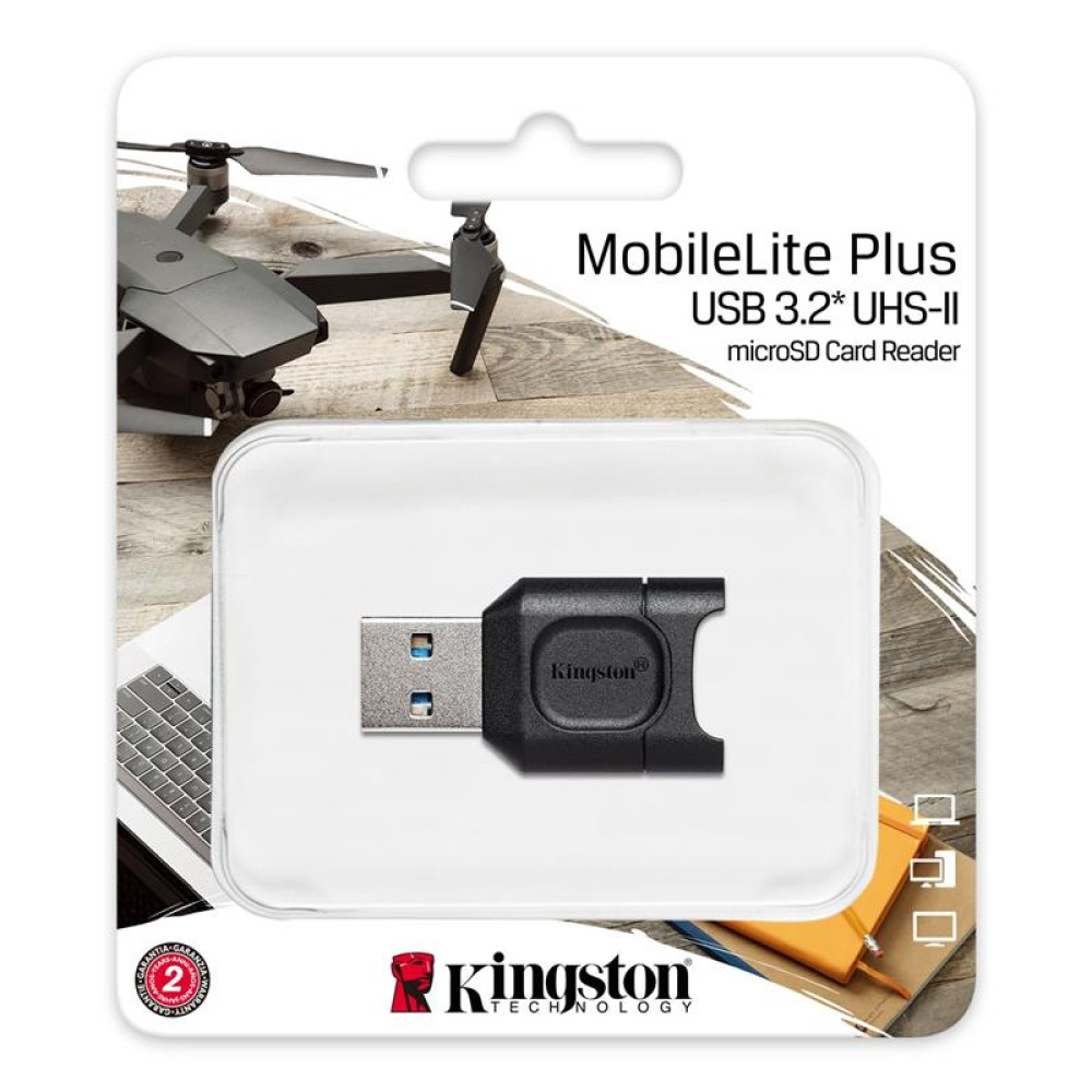 Кардрідер Kingston USB 3.1 microSDHC/SDXC UHS-II MobileLite Plus