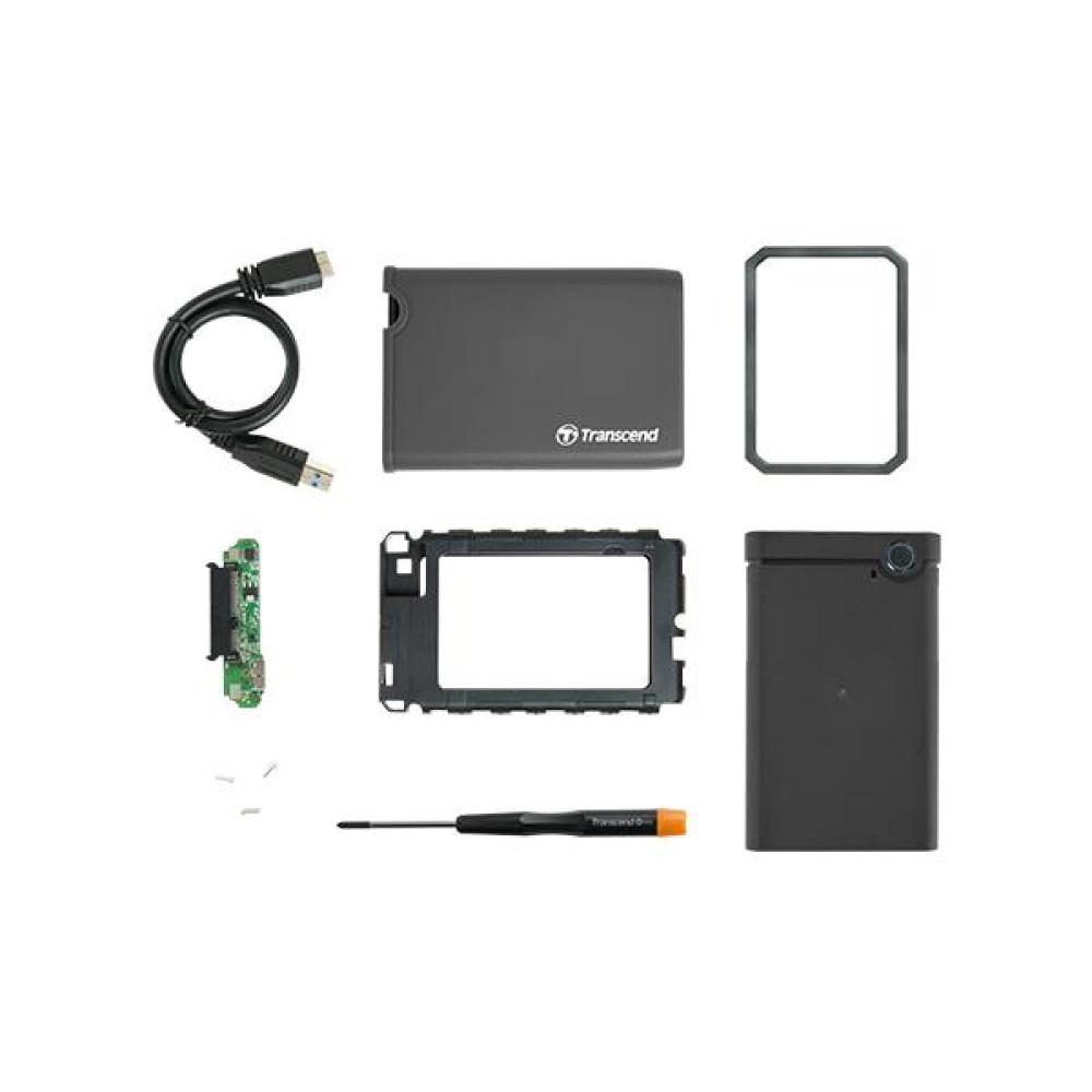 Корпус для 2.5" HDD/SSD Transcend USB 3.1 Rubber