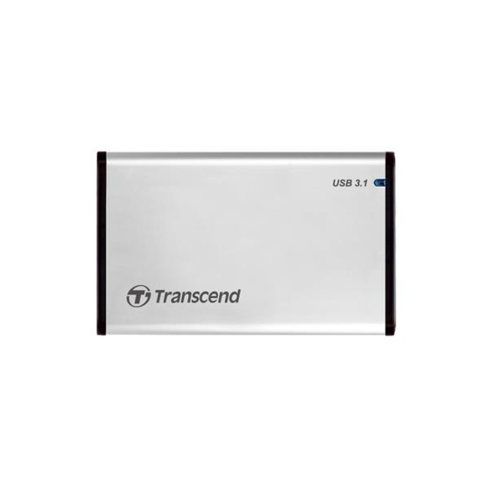 Корпус Transcend USB 3.1 Type-A для HDD/SDD SATA 2.5" Aluminum
