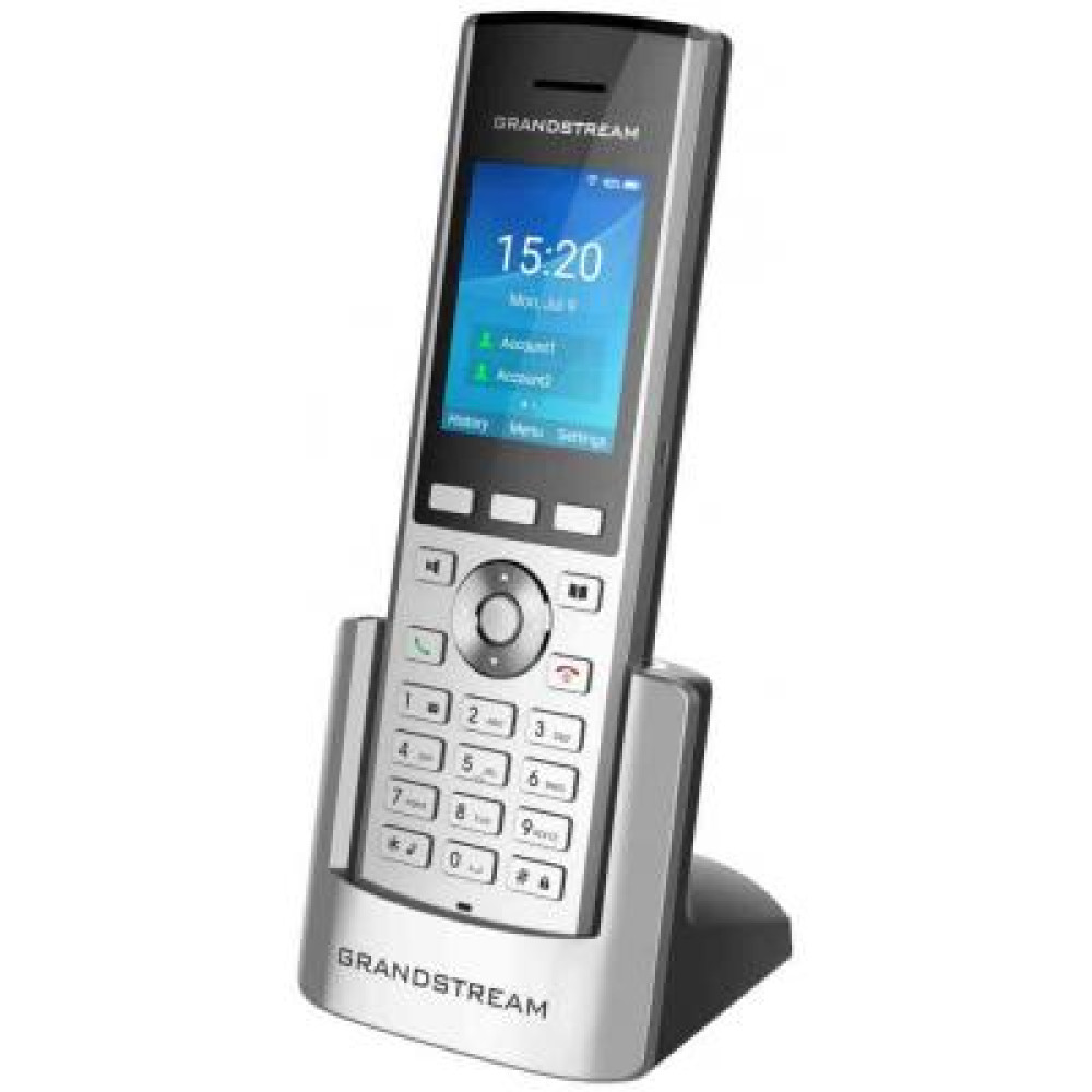 Grandstream WP820, WiFI Phone, 2 SIP, Colour Display, With cgarger and Power Supply