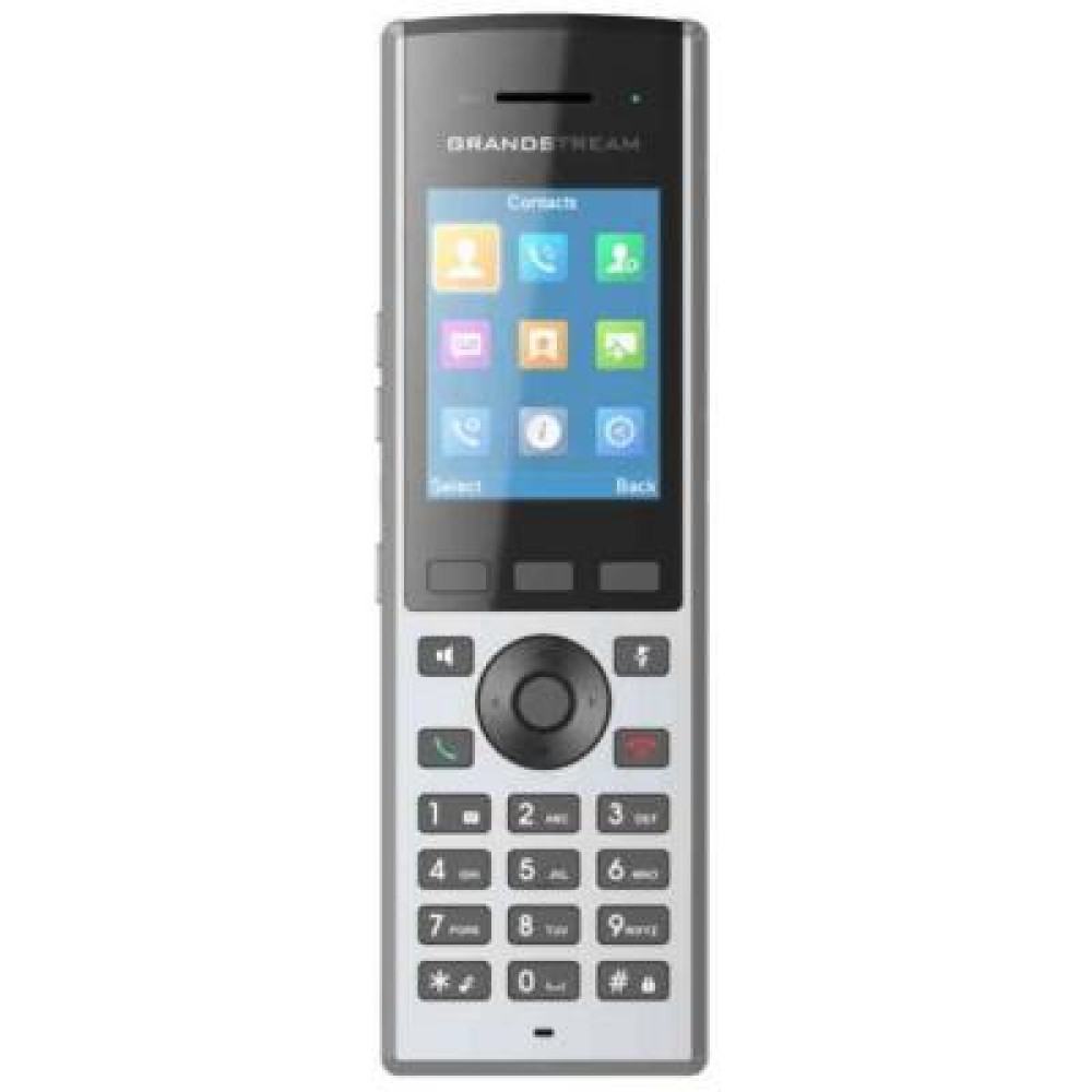 Grandstream DP730, Wireless DECT Phone, 5 Phones per BS, Colour Display, With cgarger and Power Supply