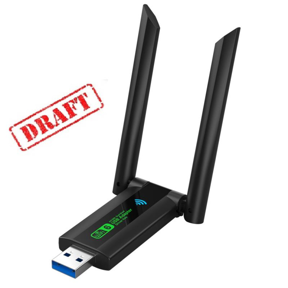 Адаптер WiFi 2E PowerLink WR1800E AX1800, USB