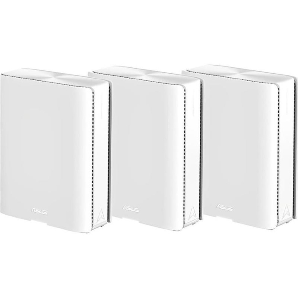 Система WiFi-Mesh ASUS ZenWiFi BQ16 BE25000, 2xGE LAN, 1xGE WAN/LAN, 1x10GE LAN, 1x10GE WAN/LAN 1xUSB 3.0, 3мод, білий