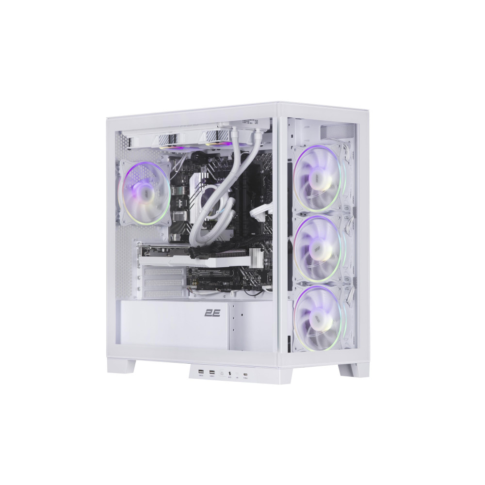 Комп’ютер персональний 2E Decimal Intel i5-13600KF, 32Gb, F1TB+F1TB, NVD3060-8, B660, 2E-GK701W, 650W, FreeDos